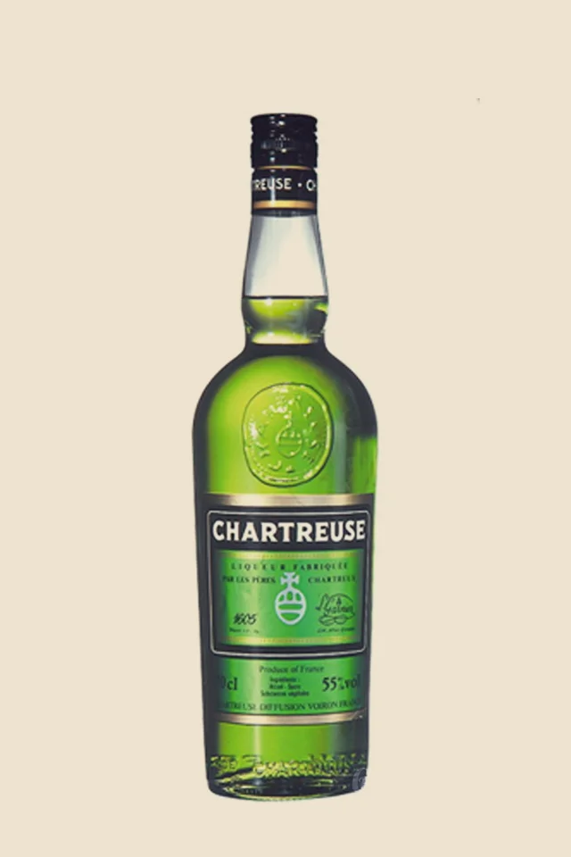 Bouteille de liqueur Chartreuse