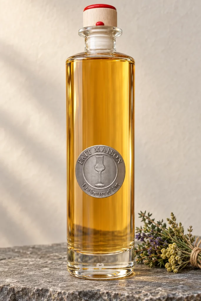 Bouteille de liqueur Assemblage d’herbes