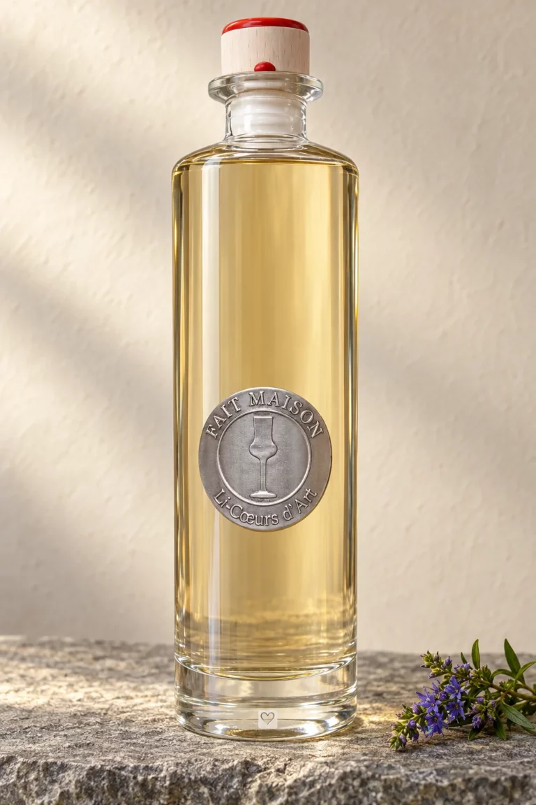 Bouteille de liqueur Hysope