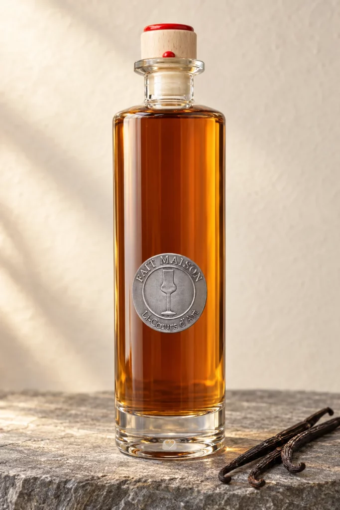 Bouteille de liqueur Vanille